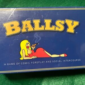 Ballsy- Social/Comedic Foreplay game.